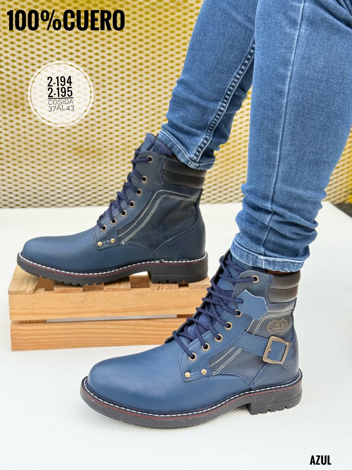Bota LOBLAN Azul
