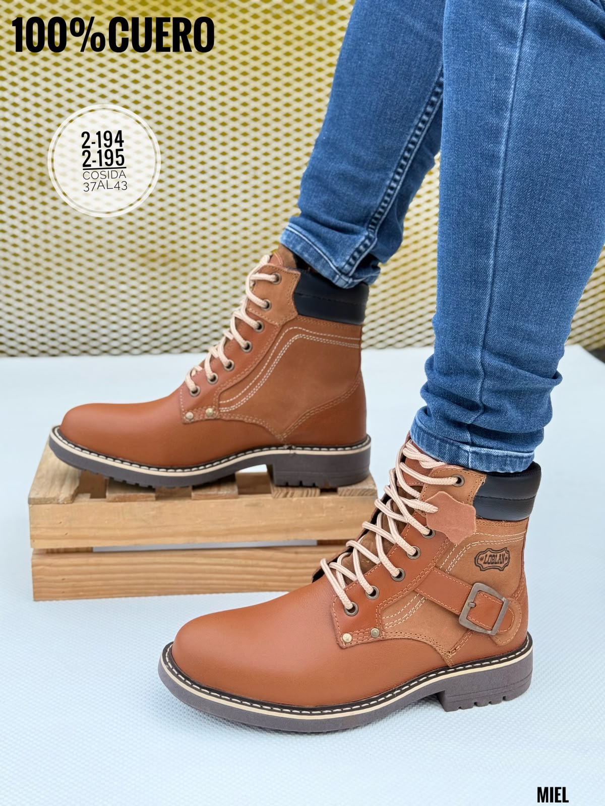 Bota LOBLAN Miel