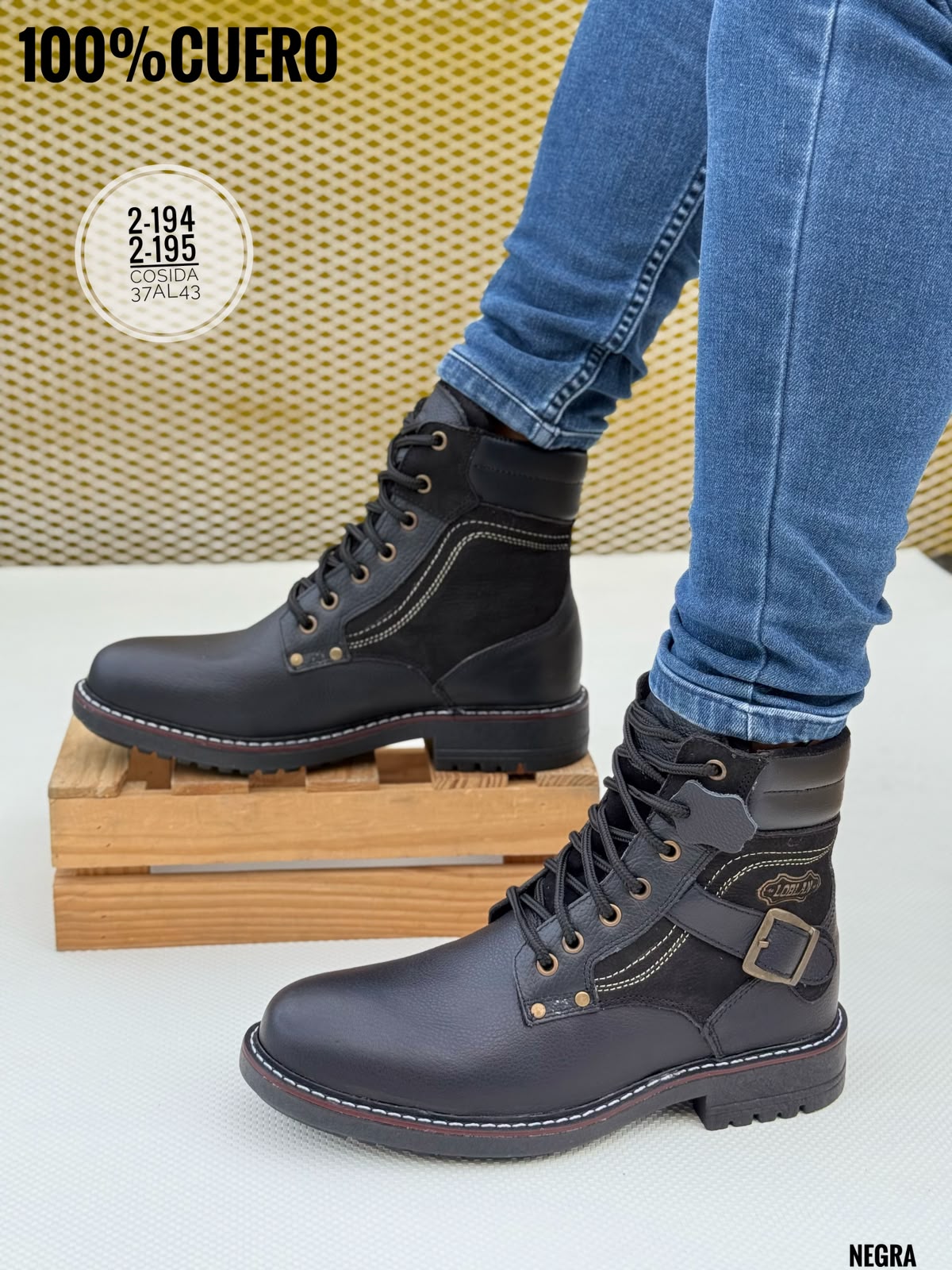Bota LOBLAN Negra