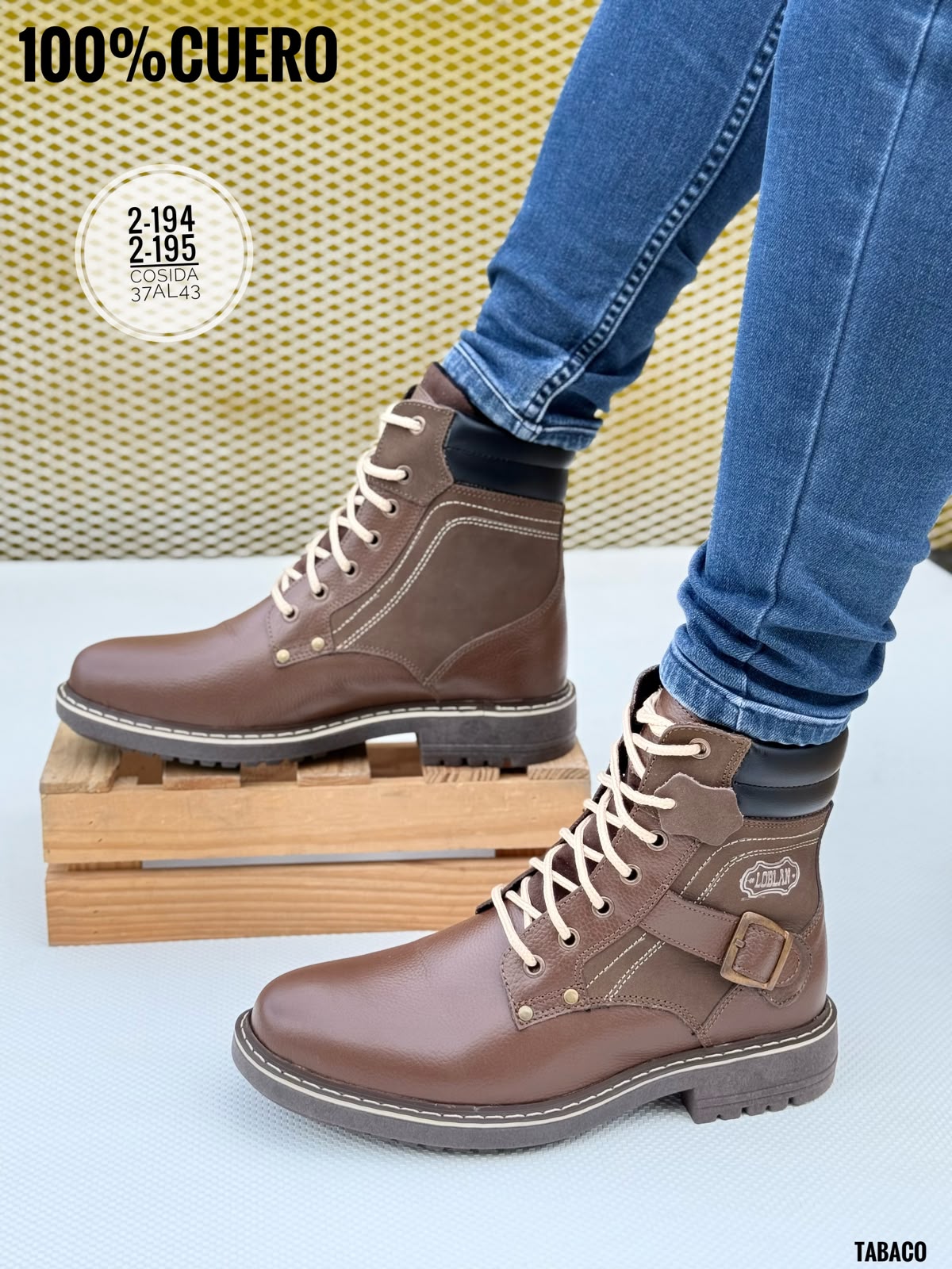 Bota LOBLAN Tabaco